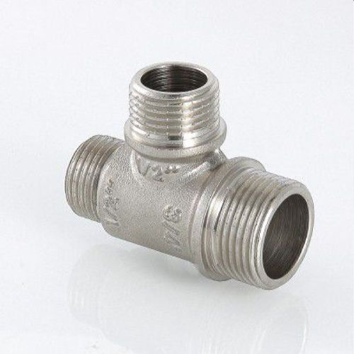 Резьбовой фитинг тройник латунь VALTEC 3/4" х 1/2" х 3/4", фото