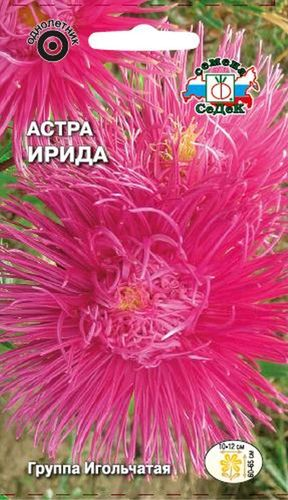 Семена Астры СеДеК Ирида розовая 0,2 г, фото