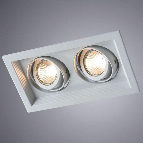 Встраиваемый спот ARTE Lamp Canis A6661PL-2WH, крупный план