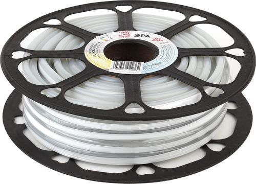 Светодиодная лента ЭРА N2835-120-IP67-220V-20m-2700 120 шт IP67 220В белый 20 м, фото