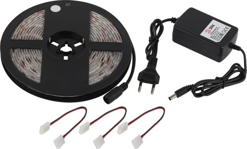 Светодиодная лента ЭРА 5050kit-14,4-60-12-IP65-6500-5m 60 шт 12B 14,4Вт белый 5м, детальное фото