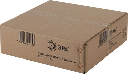 Светодиодная лента ЭРА N2835-120-IP67-220V-20m-P 120 шт IP67 220В розовый 20 м, изображение