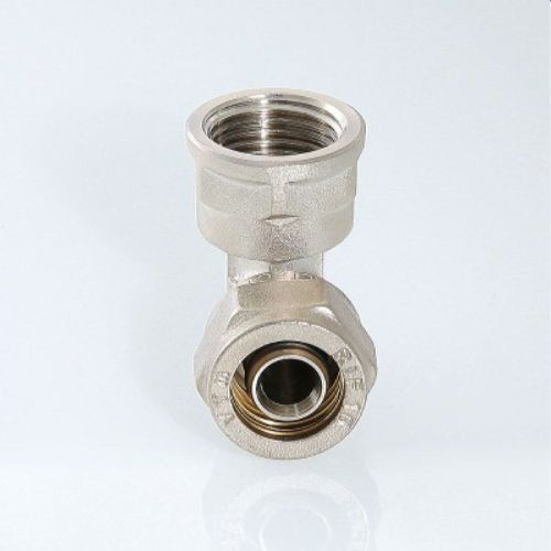 Угольник латунь никелированный VALTEC IV3522004 1/2" х 20 мм, картинка