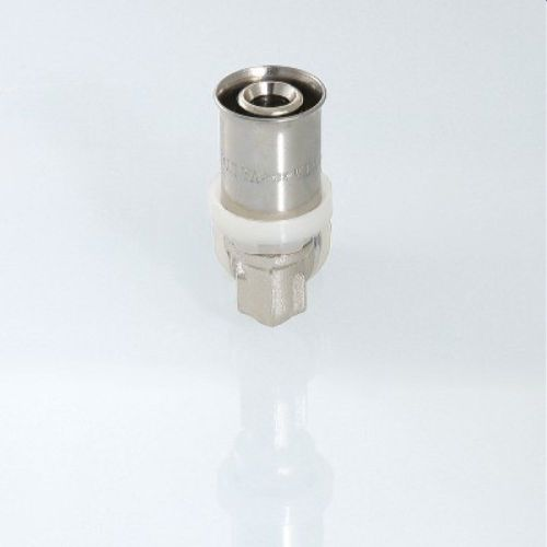 Угольник латунь никелированный VALTEC VTm.251.N 1/2" х 20 мм, фото