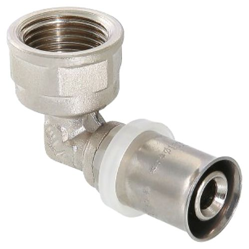 Угольник латунь никелированный VALTEC VTm.252.N 3/4" х 20 мм, фотография
