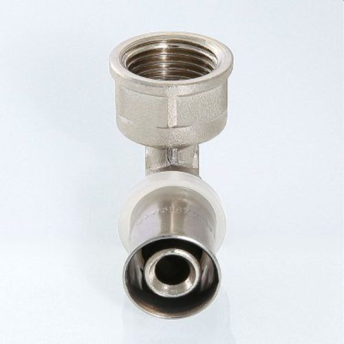 Угольник латунь никелированный VALTEC VTm.252.N 3/4" х 20 мм, вид