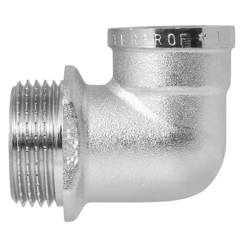 Угольник перех. 1/2" х 3/4" в/н с ограничителем MPF, крупный план