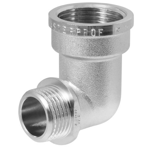 Угольник перех. 3/4" х 1/2" в/н с ограничителем MPF, вид
