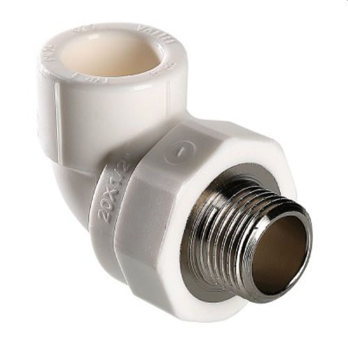 Угольник полипропиленовый VALTEC 3/4" х 20 мм, вид