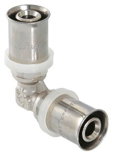 Угольник латунь никелированный VALTEC VTm.251.N 20 мм, изображение
