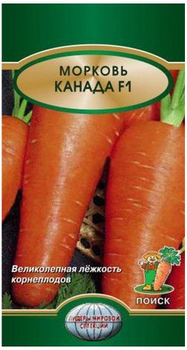 Семена Моркови ПОИСК Канада F1 0,1 г, вид