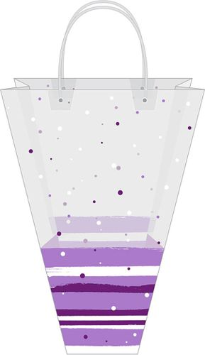 Сумка для цветов GARDEN SHOW 44,5х34х12 см пластик в ассорименте, фото
