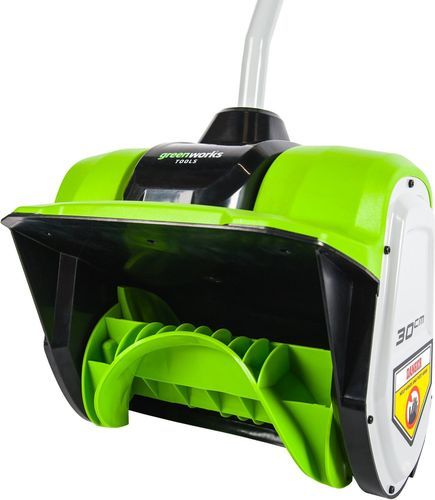 Снегоуборщик аккумуляторный Greenworks G-MAX 40V + АКБ и ЗУ, крупный план