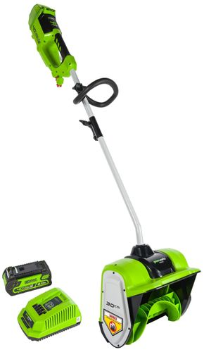 Снегоуборщик аккумуляторный Greenworks G-MAX 40V + АКБ и ЗУ, изображение