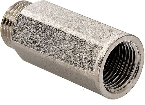 Удлинитель латунь никелированная VALTEC 1/2"х30 мм, фото