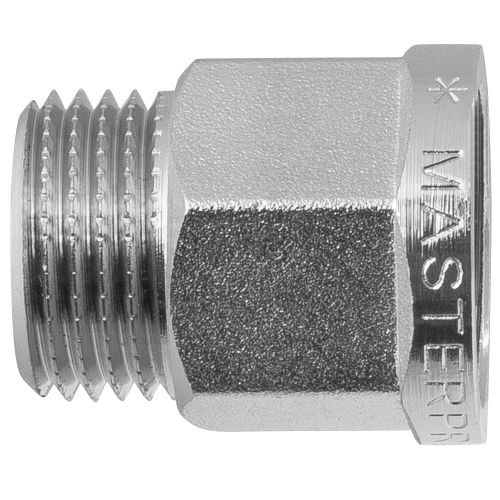 Удлинитель шестигранный 1/2" х 20 мм (никель) MPF, фото