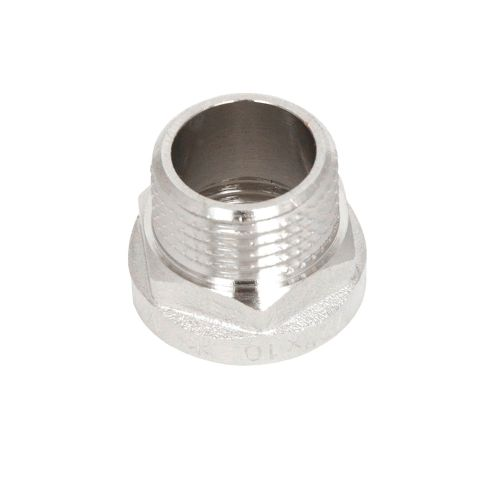 Удлинитель шестигранный 1/2" х 10 мм (никель) MPF, крупный план