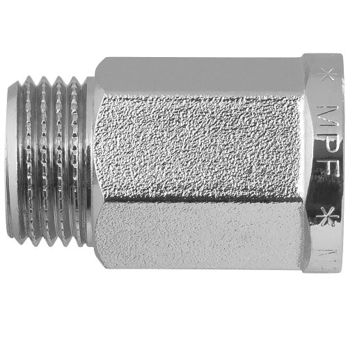 Удлинитель шестигранный 1/2" х 30 мм (никель) MPF, крупный план