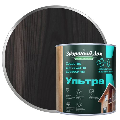 Антисептик Здоровый Дом Ультра Палисандр 0,8л, изображение