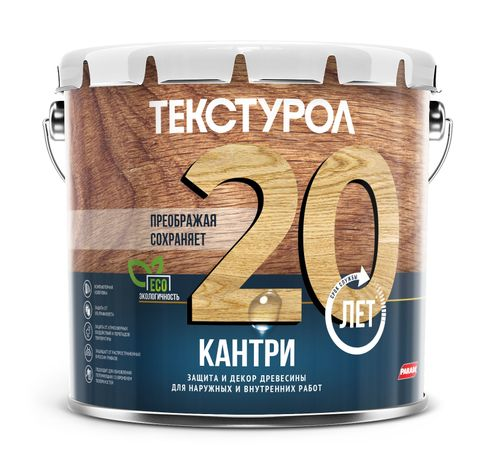 Текстурол КАНТРИ база С Бесцветный 2,7л, фотография
