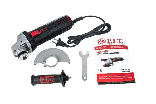 Шлифмашина электрическая угловая P.I.T. PWS125-C5 1000 Вт, детальное фото