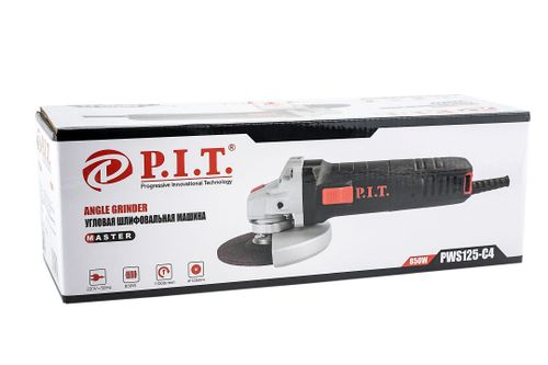 Шлифмашина угловая P.I.T. PWS125-C4 125 мм 850 Вт, картинка
