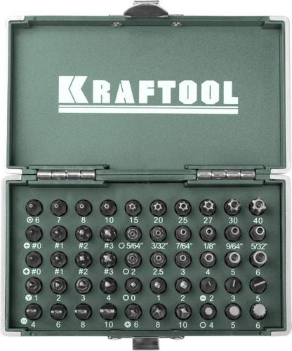 Набор бит KRAFTOOL 26065-H50, детальное фото