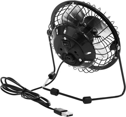 Вентилятор настольный DOMIE, DX-4 USB, черный, вид