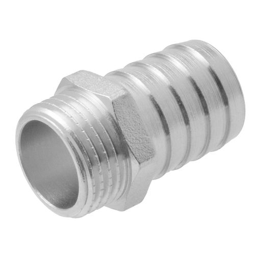 Штуцер 1/2" н х 25 мм, крупный план