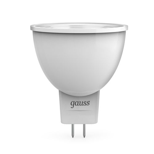 Лампа Gauss LED MR11 GU4 3W 300lm 4100K матовая белая, изображение