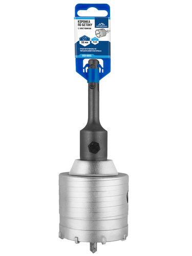 Коронка по бетону VERTEXTOOLS в сборе 55 мм, фотография