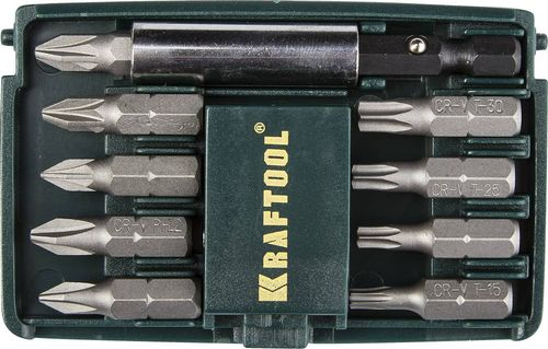 Набор бит KRAFTOOL 26130-H10, детальное фото
