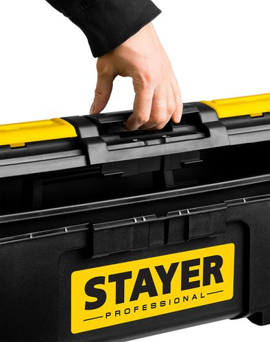 Ящик пластиковый для инструмента Stayer TOOLBOX-24 PROFESSIONAL 590х270х255 мм, фото