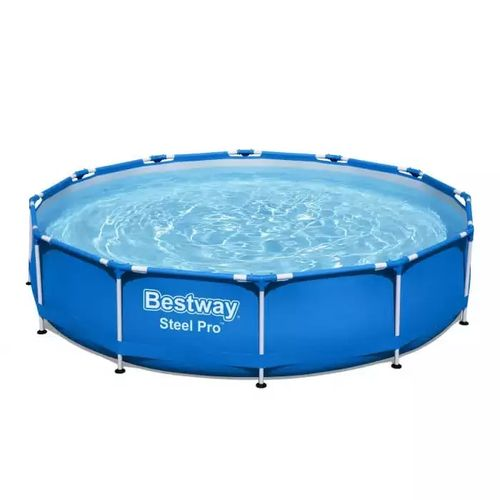 Бассейн каркасный BESTWAY Steel Pro круглый, 366х366х76см, вид