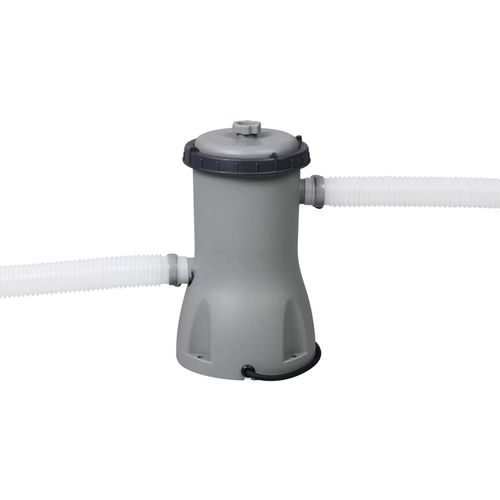 Бассейн каркасный BESTWAY Steel Pro Max 457х457х107см, круглый, фильтр-насос, тент, лестница, крупный план