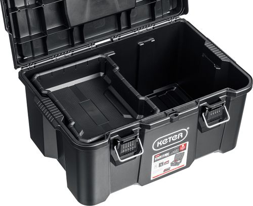Ящик пластиковый для инструмента KETER STACKNROLL 525х345х260 мм, вид