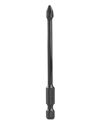 Набор бит impact torsion ph2x90 2 шт VERTEXTOOLS, фото