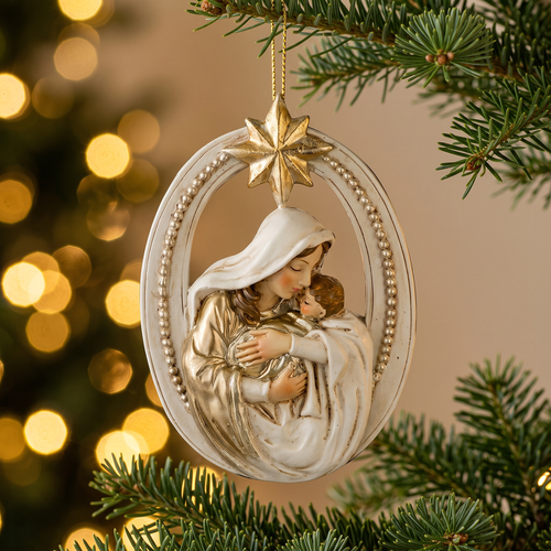 Украшение ErichKrause Decor классика, Рождество, 7х2х10см, картинка