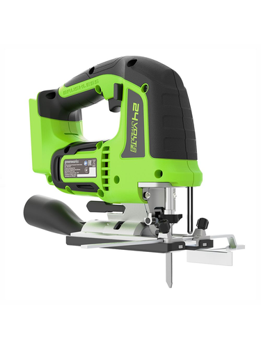 Лобзик аккумуляторная GREENWORKS GD24JS120, 24V 1х2Ач ЗУ, изображение
