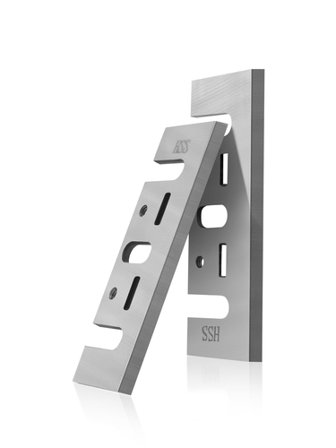 Ножи для электрорубанка VERTEXTOOLS односторонние 2 шт 82х29х3, фото