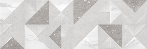 Декор Gracia Ceramica Origami серый 30X90 см 1,35 м², изображение