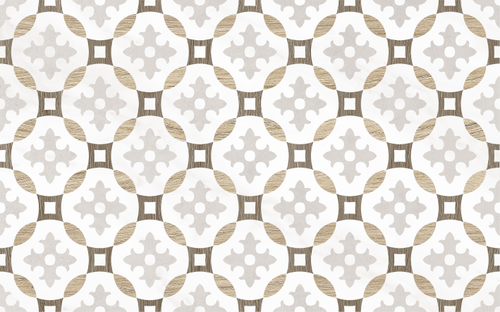 Декор Gracia Ceramica Микс Пэчворк 25X40 см 1,4 м², фотография