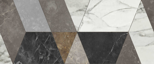 Декор Gracia Ceramica Vinde Многоцвет 25X60 см 1,2 м², картинка