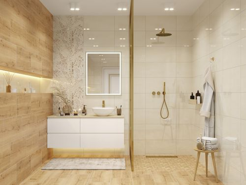 Керамогранит Cersanit Woodhouse Коричнев 29,7X59,8 см 1,77 м², детальное фото