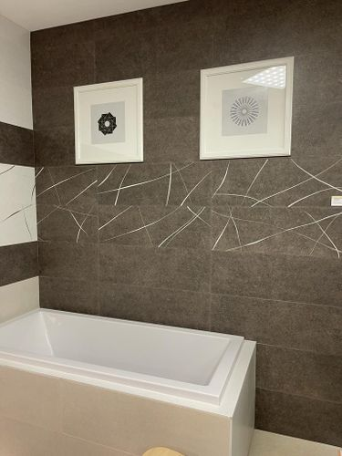 Декор Керамин Флокк Корлин 30X90 см 1,35 м², крупный план