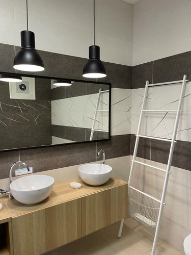 Декор Керамин Флокк Корлин 30X90 см 1,35 м², фотография