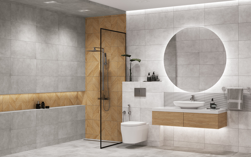 Декор GLOBAL TILE Urban бежевый 30x60 см 1,62 м², детальное фото