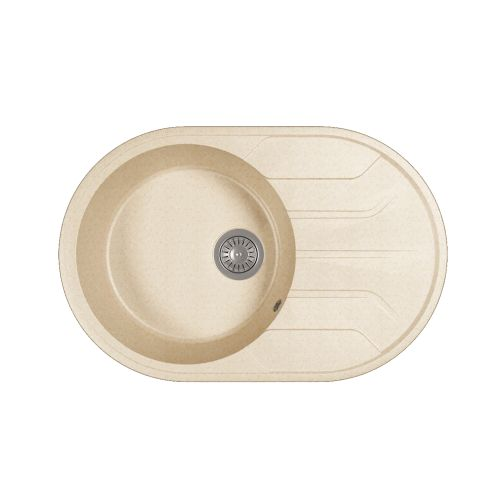 Мойка кухонная Bamboo Любек 760 дюна, крупный план