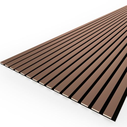 Панель стеновая акустическая Stella Comfort De Luxe Terracotta 2780х600х9, крупный план