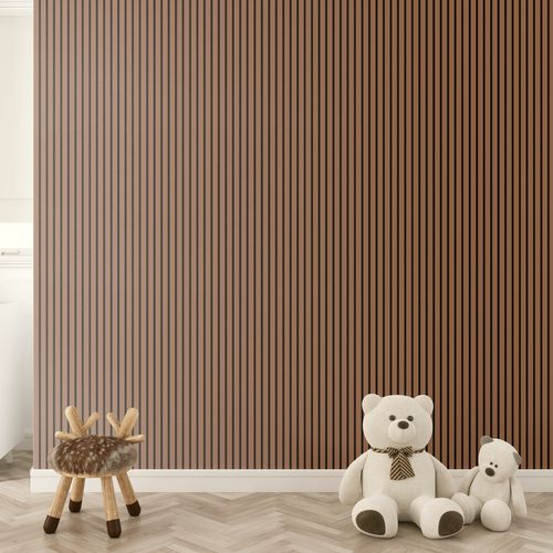Панель стеновая акустическая Stella Comfort De Luxe Terracotta 2780х600х9, фото